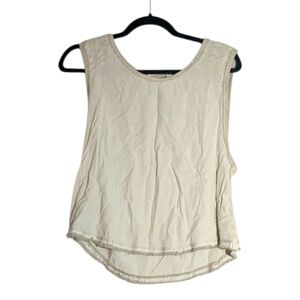 FP Movement Free People Raw Hem Muscle Tank, Size Small